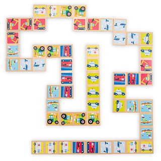 Domino game - vehicles
